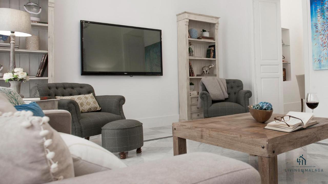Apartamento Living4Malaga Aduana Presidential Exterior foto