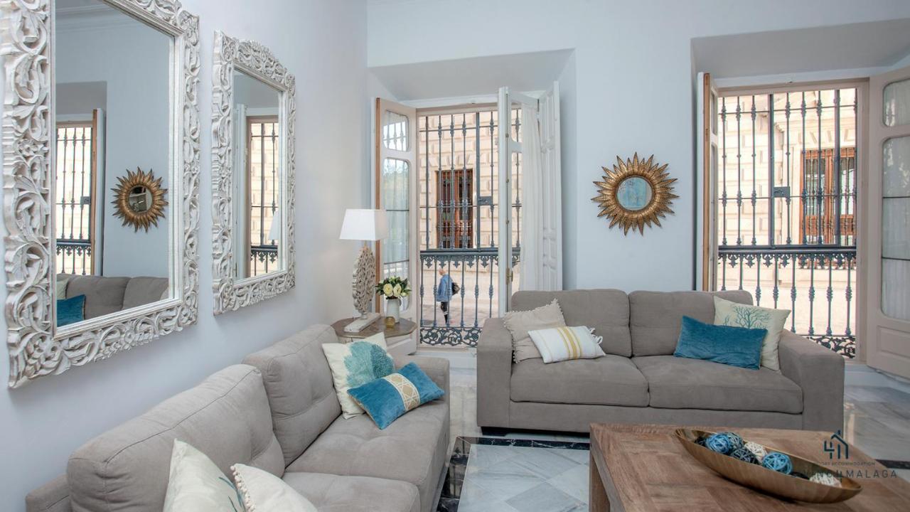 Apartamento Living4Malaga Aduana Presidential Exterior foto