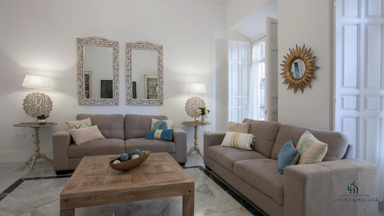Apartamento Living4Malaga Aduana Presidential Exterior foto